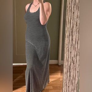 Malloy Striped Summer Sun Dress Size Medium